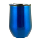 12 Oz. Bay Mist Stainless Wine Tumbler With Lid (Q558422)