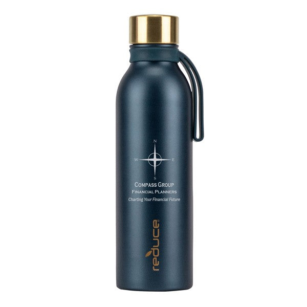 28 Oz. Reduce Hydro Pure Bottle - Dark Web  Imprinted with Logo (Q559522)