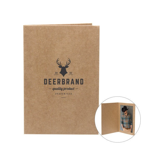 4 x 6 Kraft Photo Mounts  Imprinted with Logo (Q564811)