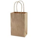 50% Recycled Natural Kraft Shopping Bags (Q56671)