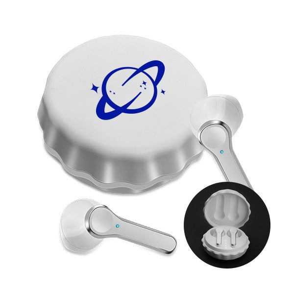 Crown TWS Earbuds  Imprinted with Logo (Q567422)