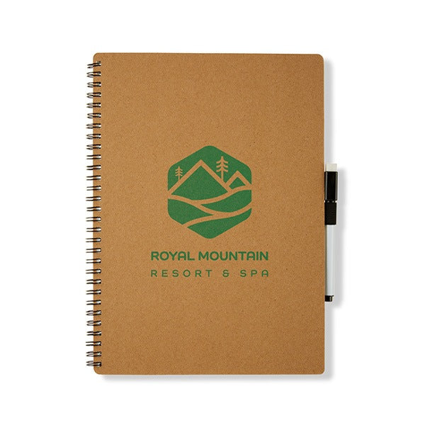 Brainstorm Dry Erase Notebook  Imprinted with Logo (Q568622)