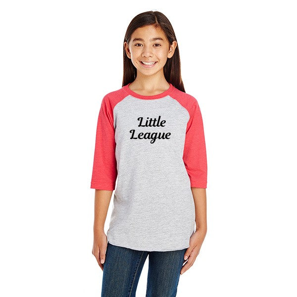 LAT Youth 4.5oz 3/4 Sleeve Baseball T-Shirt (Q568911)