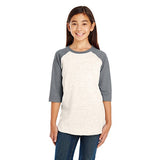 LAT Youth 4.5oz 3/4 Sleeve Baseball T-Shirt (Q568911)