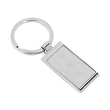 Metal GEO Economy Laser Engraved Keyholders (Q570311)