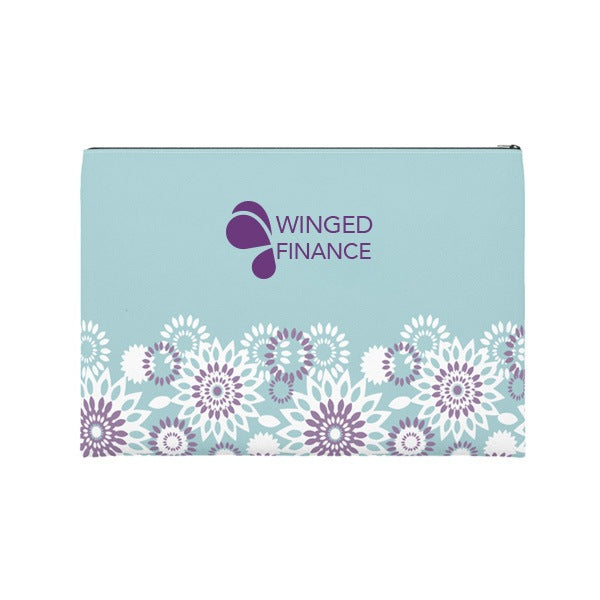 Ivory Import Large Zipper Bag  Imprinted with Logo (Q572522)