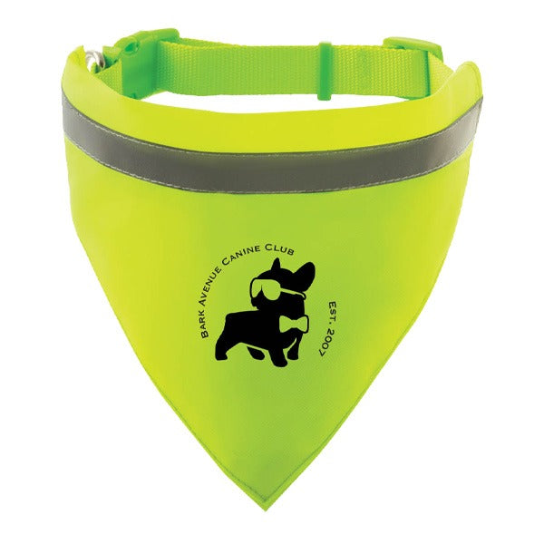 Reflective Pet Bandana  Imprinted with Logo (Q575211)