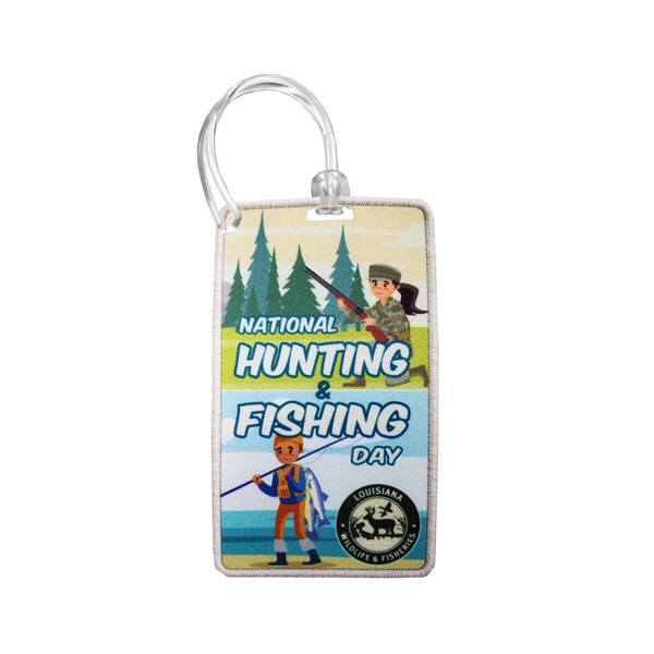 3.5 Inch 1 Sided 4CP Dye Sub Custom Econo Bag Tag (Q576111)