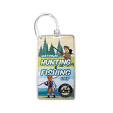 3.5 Inch 1 Sided 4CP Dye Sub Custom Econo Bag Tag (Q576111)