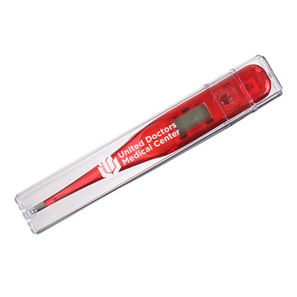 Digital Thermometer  Imprinted with Logo (Q57639)