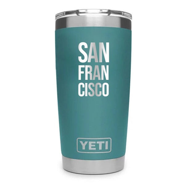 Engraved YETI 20 oz Rambler Tumbler  Imprinted with Logo (Q577011)