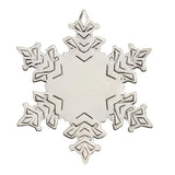 Silver Snowflake Ornament (Q580211)
