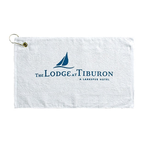 Promo Weight Terry Golf Towel - White (Q581322)