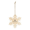 Wood Ornament - Snowflake (Q581711)