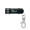 Aluminum LED Flashlight with Lobster Clip (Q582311)