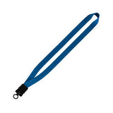 3/4" Smooth Nylon Lanyard with Snap-Buckle Release & O-Ring (Q58337)