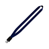 3/4" Smooth Nylon Lanyard with Snap-Buckle Release & O-Ring (Q58337)