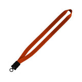 3/4" Smooth Nylon Lanyard with Snap-Buckle Release & O-Ring (Q58337)