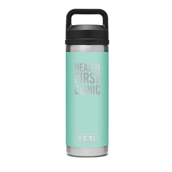 Laser Engraved YETI 18 oz Rambler Bottle (Q587011)
