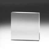 Square Acrylic Paperweight - 3” x 3” x 3/4” (Q589511)