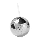 Disco Ball Tumbler With Straw (Q590422)