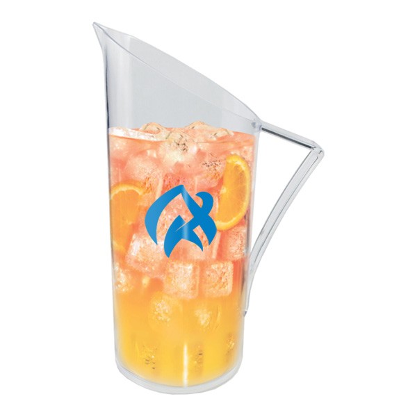 64 Oz. Tapered Acrylic Serving Pitcher  Imprinted with Logo (Q591522)