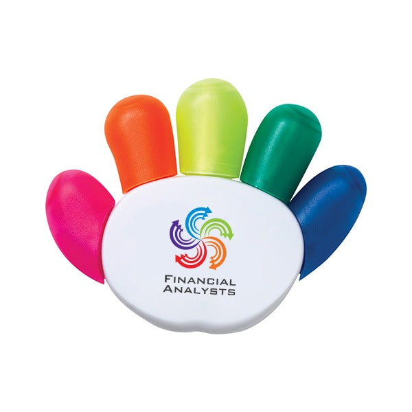 Full Color High 5 Highlighter  Imprinted with Logo (Q593611)