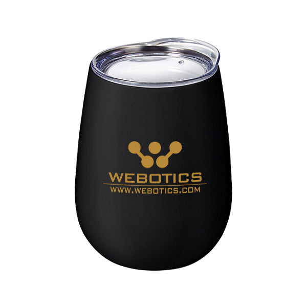 10 Oz. Stemless Vacuum Wine Tumbler With Lid (Q597111)