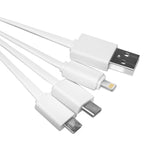 Leyden 15.5cm Length 4 In1 Charging Cables 4CP (Q597422)