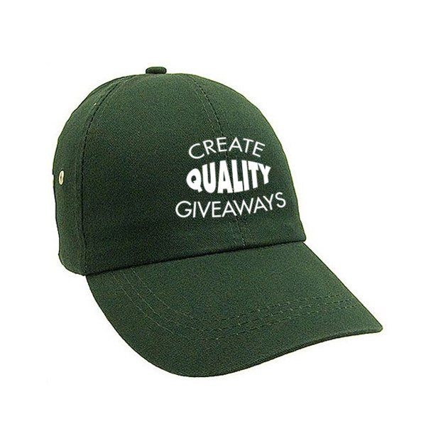 Unconstructed Washed Cotton Twill Polo Cap (Q60766)