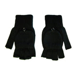 Fingerless Gloves with Flap (Q609511)