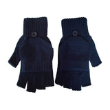 Fingerless Gloves with Flap (Q609511)