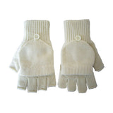 Fingerless Gloves with Flap (Q609511)