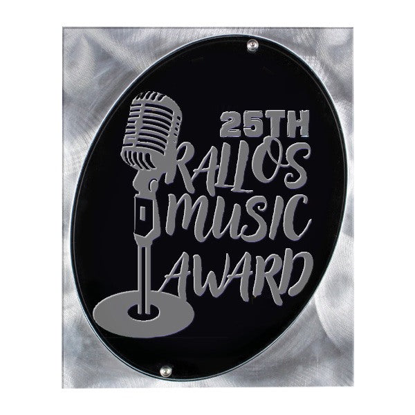 Vantage Plaques - Laser Engraved  Imprinted with Logo (Q609811)