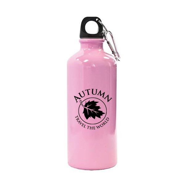 Morgan Aluminum Sports Bottles (20 oz.)  Imprinted with Logo (Q610311)