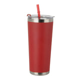 Jornikolor 20 Oz. Stainless Steel Tumbler With Straw (Q610422)