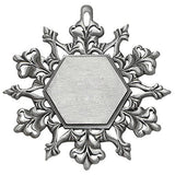 Pewter Snowflake Ornament (Q61660)