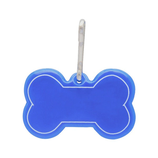 Dog Bone Shaped Reflective Collar Tags (Q617711)