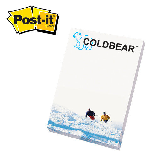 Post-itå¨ Custom Printed Notes Full Color Program (4" x 6")  25 sheets (Q62039) -  - 1