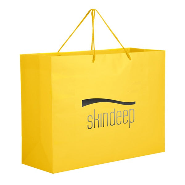 16 x 12 Matte Laminated Euro Tote Bag  Imprinted with Logo (Q622111)