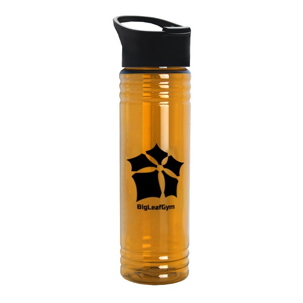 24 Oz. Slim Fit Water Bottles - Pop-Up Sip Lid  Imprinted with Logo (Q623722)