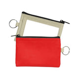 Coin Pouch w/ ID Window and Split Ring (Q730511)