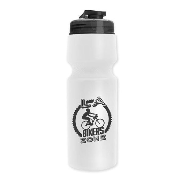 24 Oz. Venture Bike Bottles - USA Flip Lid  Imprinted with Logo (Q632722)