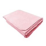 50" x 60" Whipstitch Fleece Blanket - Pink (Q635111)