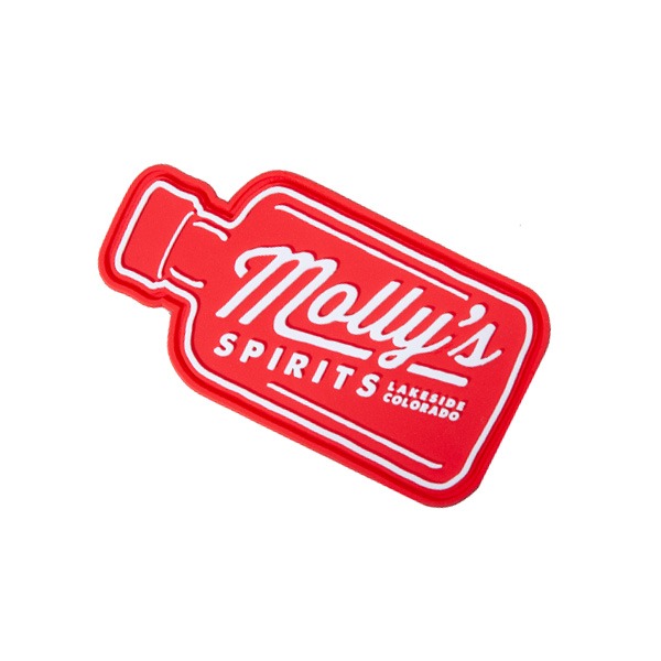 2 Inch 2D PVC Patches  Imprinted with Logo (Q636011)