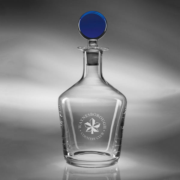 34 Oz. Craft Decanter - Blue (Q637211)