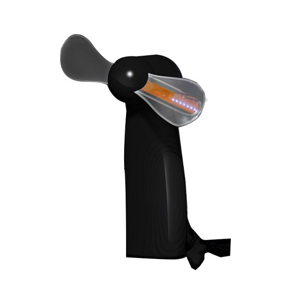 Custom Pre-Programmed Black Mini Fans With White LED (Q639011) - Fans ...