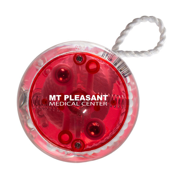 Light Up Yo-Yos  Imprinted with Logo (Q639911)