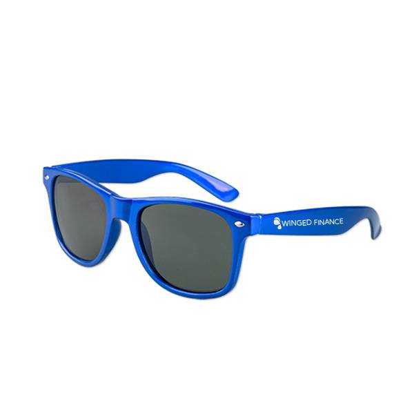 Metallic Colored Iconic Sunglasses  Imprinted with Logo (Q646722)