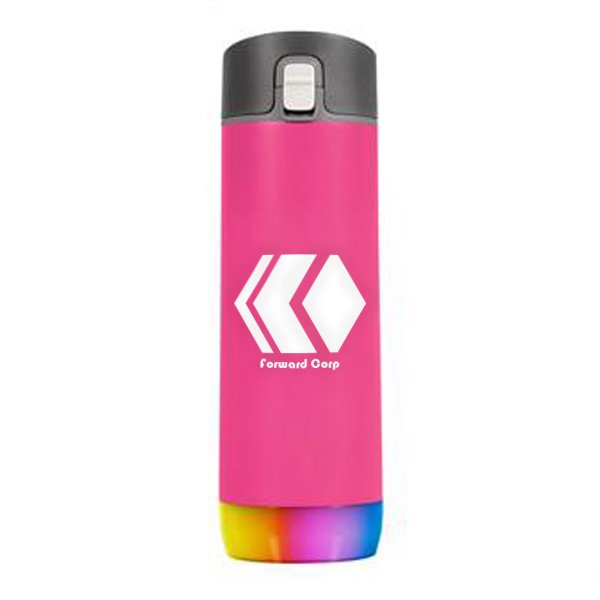 17 Oz. HIDRATESPARK Pro Steel Chug Lid - FP  Imprinted with Logo (Q648522)